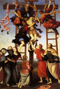 Annunziata Polyptych by Pietro Perugino