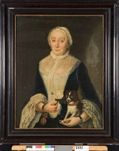 Antoinette Werner (gest. 1767). Echtgenote van Frederik Johan Cloeck by Fridericus Carolus de Hosson