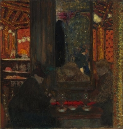 At the Café by Édouard Vuillard