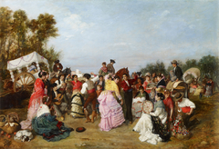 At the Torrijos Pilgrimage by Manuel Cabral y Aguado Bejarano