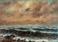 Autumn Sea by Gustave Courbet