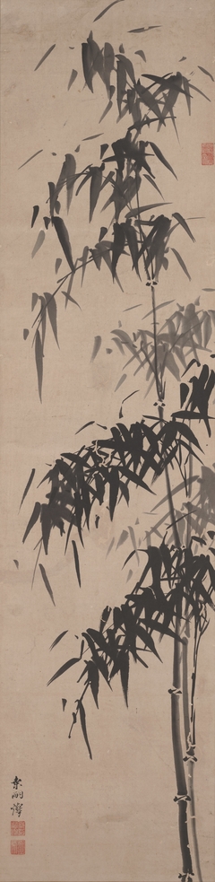 Bamboo by Kuwayama Gyokushū