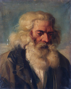 Bärtiger Greis by Joseph Hasslwander