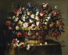 Basket of Flowers by Juan de Arellano