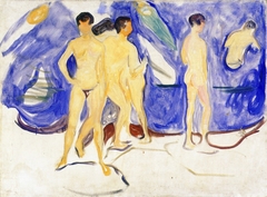 Bathing Young Men by Edvard Munch