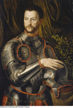 Bildnis Cosimo I., Großherzog von Toscana (um 1550) by Agnolo Bronzino