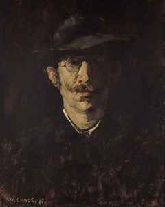 Bildnis Hugo von Habermann by William Merritt Chase