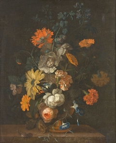 Bloemstilleven by Simon Pietersz Verelst