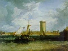 Boat on Tabley Mere by J. M. W. Turner