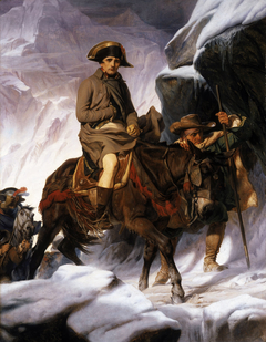 Bonaparte Crossing the Alps by Paul Delaroche