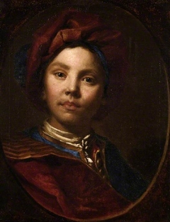 Boy in red by Fra Galgario