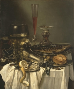 Breakfast with Fish by Pieter Claesz