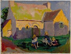 Breton church by Emily Carr