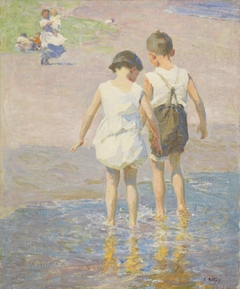 Brother and Sister by Edward Henry Potthast