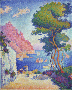 Capo di Noli, cerca de Génova by Paul Signac