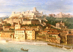 Castel San Pietro in Verona by Antonio Joli