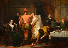 Catherine and Petruchio (from William Shakespeare's 'The Taming of the Shrew', Act iv, Sc.i) by Charles Robert Leslie