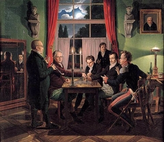 Chess Game by Johann Erdmann Hummel