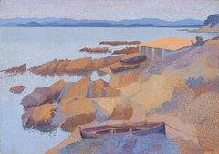 Coast near Antibes by Henri-Edmond Cross