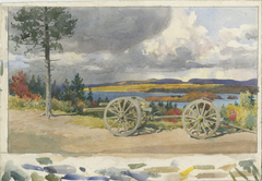 Corner of Petawawa Camp by Charles William Jefferys