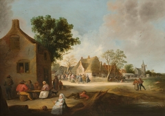 Country kermis by Pieter de Bloot