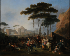 Danses villageoises by Nicolas-Antoine Taunay