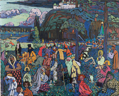 Das Bunte Leben by Wassily Kandinsky