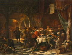 De schutterskoning by Jan August Hendrik Leys