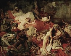 Death of Sardanapalus by Eugène Delacroix