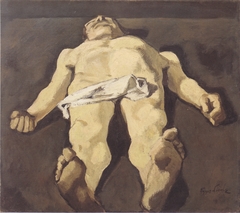 Der tote Christus by Albin Egger-Lienz