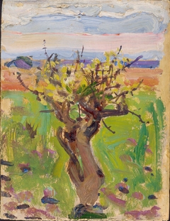 Dwarf Tree in the Desert by Akseli Gallen-Kallela