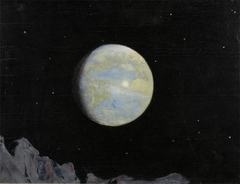 Earth as Seen from the Moon by Howard Russell Butler