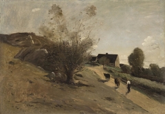 Environs of Gruyéres, Switzerland by Jean-Baptiste-Camille Corot