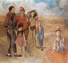 Family of Saltimbanques by Pablo Picasso