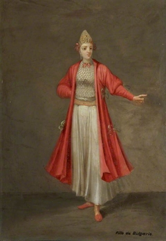 Fille de Bulgarie by Jean Baptiste Vanmour