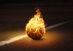 Fire ball by Jose Aubele