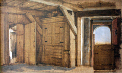 Frisian Hall with view by Carl Ludwig Jessen
