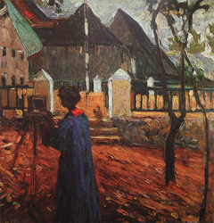 Gabriele Münter Painting by Wassily Kandinsky