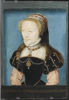 Gabrielle de Rochechouart, dame de Lansac by Anonymous