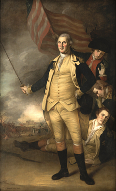 George Washington at the Battle of Princeton by Charles Willson Peale