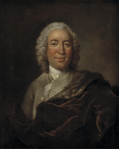 Gerhard Morell, curator of the Royal Danish Kunstkammer by Johann Salomon Wahl