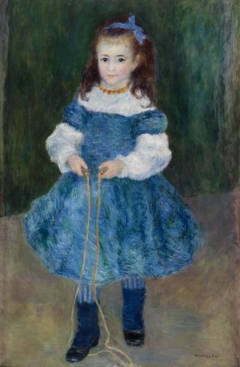 Girl with a Jump Rope (Portrait of Delphine Legrand) by Auguste Renoir