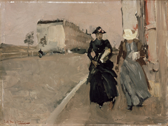 Gust of wind by George Hendrik Breitner