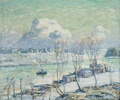 Harlem River, New York by Ernest Lawson