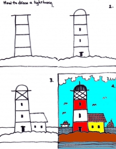 How to Draw a Lighthouse by John Stuart