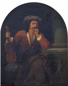 Hungarian violinist by Alexander Neumann