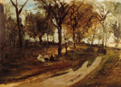 In the Forest, Saint-Cloud I by Paul Gauguin