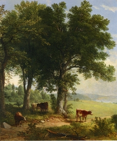 In the Shade of the Old Oak Tree by Asher Brown Durand