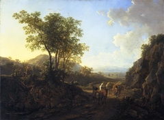 Italian landscape by Jan Both