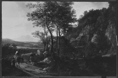 Italianate Landscape with Wooden Bridge by Jan Both